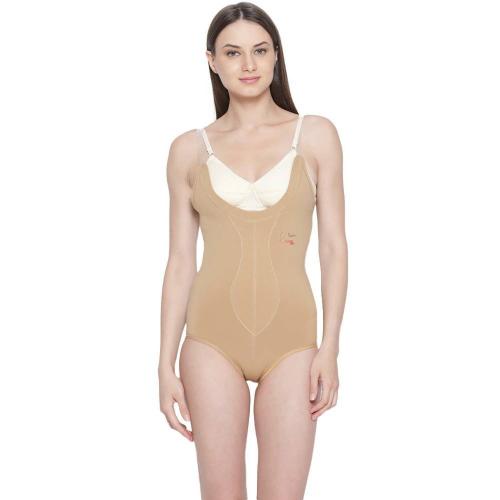 Boldwink Beige Cotton Womens Lycra Slim and Trim Panty Corset