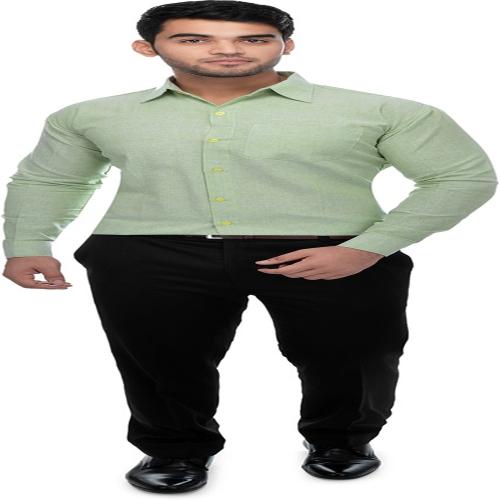 Buy KOSZULE Men's Formal Shirts Green_40 Online at Best Prices in India