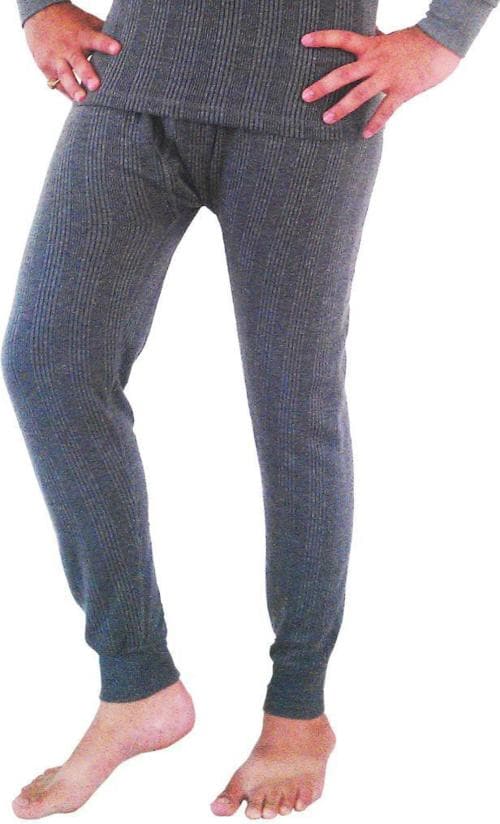 HAP Men Cotton Quilted Thermal TROUSER (DARK GREY) / THERMAL PANT / WINTER INNERS /Warmer_XXXL