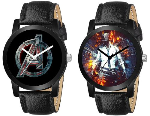 SWADESI STUFF Analogue Multicolor Dail Watch For Men- (PBG BLAST-AVENGR)