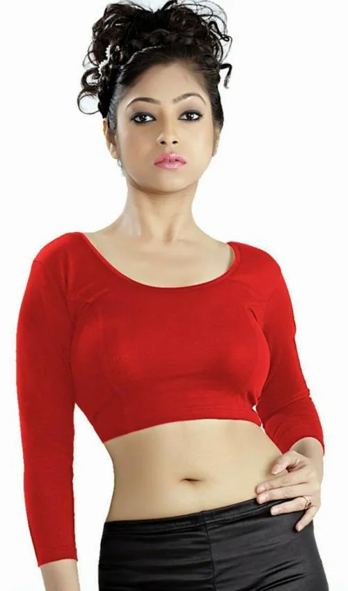 Abhi Round Neck Women Blouse