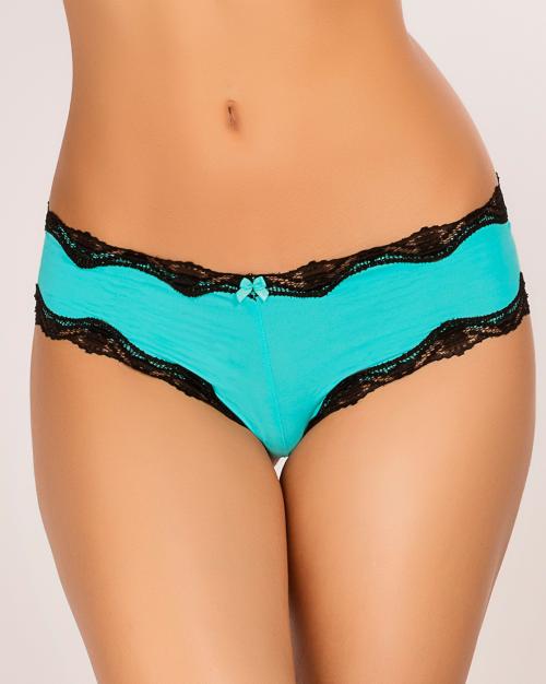 Candyskin Solid Blue Bikini Panty JioMart
