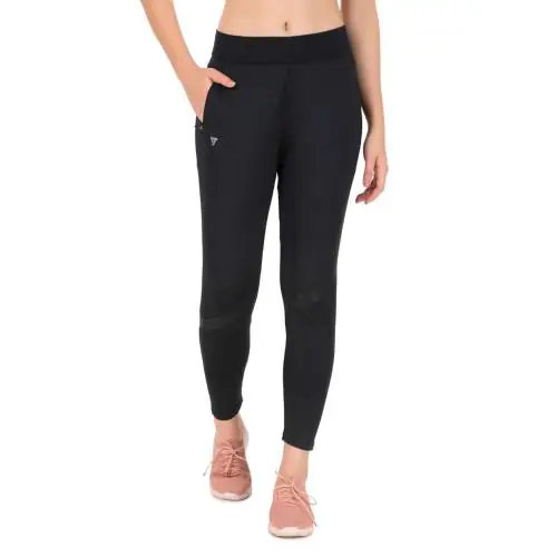 FIVVO Track Pant for Women Ladies Girls Loose fit Gym Workout Ankle Length Yoga Pants for Multipurpose for Comfortable for Summer Winter Soft Sports Trackpants Regular Fit