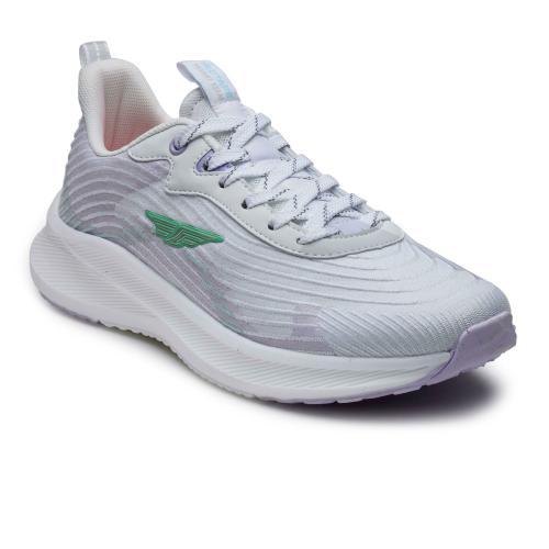 white shoes red tape