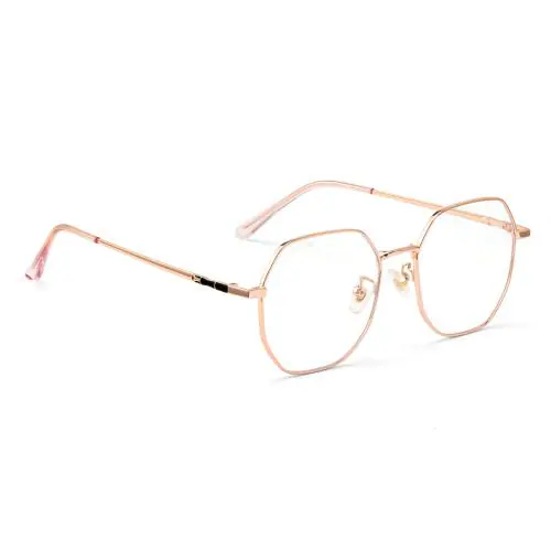 Royal Son Hexagonal Blue Ray Cut Men Women Spectacles Frames