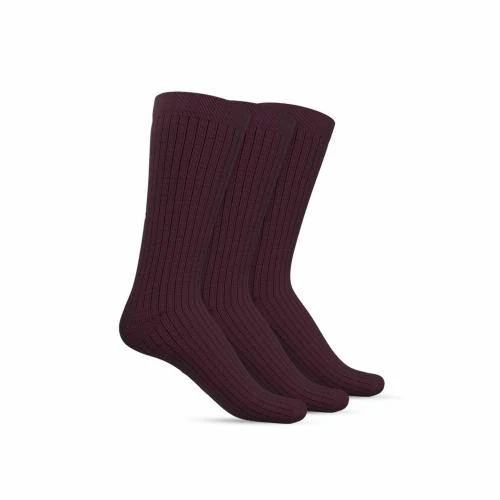 TalkingSox Bamboo Crew Socks Calf Length Super Soft Smart Socks With Good Grip Perfect for Daily Office/Formal Wear, Lounge or Evening Party, Men & Women - Pack of 3