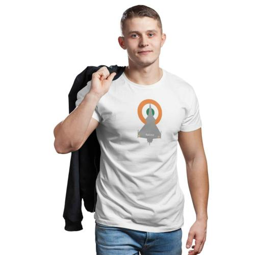 The Cool Vibe Store Unisex Cotton, Polyester Rafale Fighter Jet T-Shirts