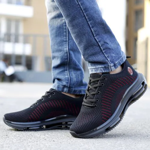 Bacca Bucci Black Men Sports Shoes