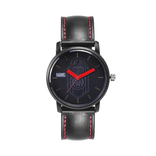 Comiclyfe Marvel Analog Black Dial and Strap Avengers Iron Man Wrist Watch for Men - (AZ358)