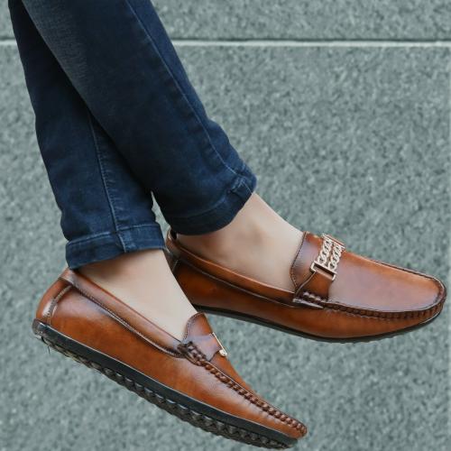 RAY J Men Casual Loafer Synthetic Shoes