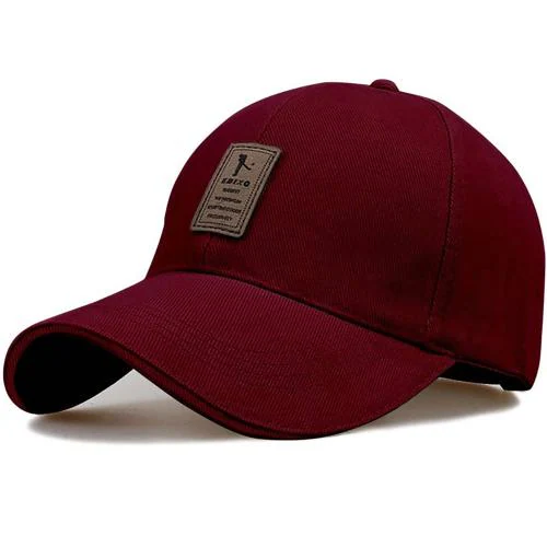 ALAMOS Maroon Ediko Baseball Cotton Cap