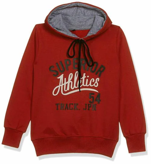 Buy T2F Boys Hooded Cotton Sweatshirt Online at Best Prices in India ...
