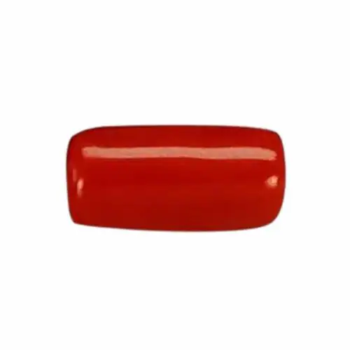 The Gallery of Gemstone 5 Carat Natural Moonga Red Coral Gemstone IGL Certified