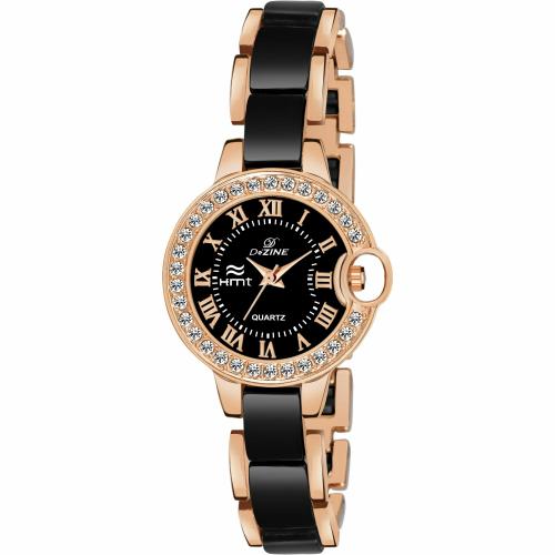 HEMT BLACK DIAL CHAIN STRAP-HM-LR056 MEN'S ANALOG WATCH