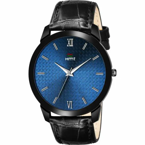 HEMT HM-GR100-BLU-BLK SLIM ELEGANT WATCH MEN'S ANALOG WATCH