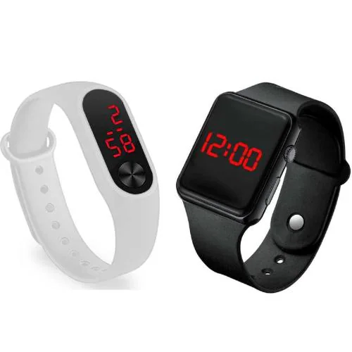 Buy RTK New Stylish Luxury Look BlackWhite Digital Watch For Women,Men