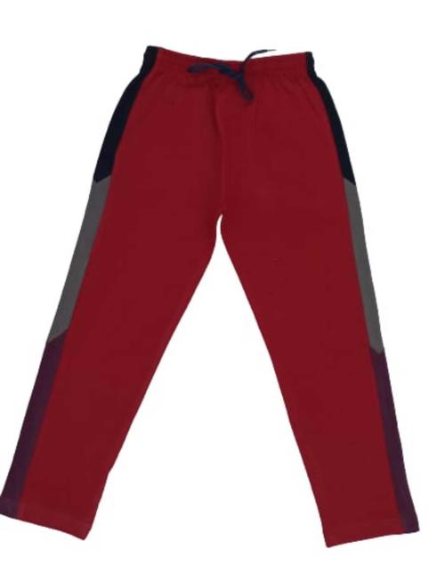 DQUEEN Lower for Boys 100% Cotton Regular Fit Pajama for Boys (Maroon)