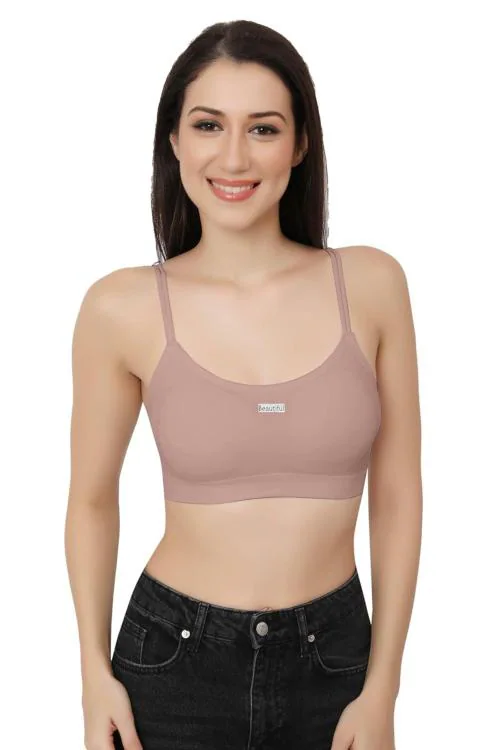 LADHAVA Bra | Women's Bra | Underwire Bra | Comfortable Bra | Everyday Bra | Innerwear |Padded Bra | Ladies Bra | Seamless Bra | padded bra | Sports Bra | Cotton Bra | Fancy Ladies Inner Wear-(Pink)-Free Size