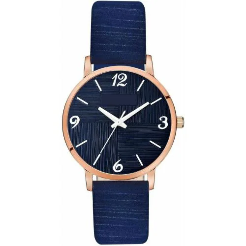 DAINTY Trendy Dark Blue Watch Designed With A Dark Blue Mesh Look Dial Analog Blue Dial Blue Strap Watch for Girls