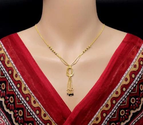Soni Jewellery Designer And Stylish Golden Mangalsutra For Women