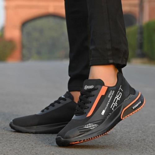 BERICH MEN'S STYLIST&COMFORTABLE SPORTS SHOES (BLACK)