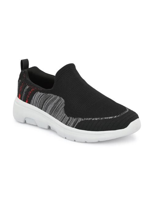 OFF LIMITS LARRY II Black / Grey / Red Walking Shoes For Men