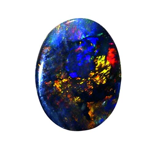 The Gallery of Gemstone Opal Stone Original 8 Carat Natural Color Effects of Fire IGL Certified