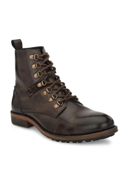 Big Fox Men's Long Boots Shoes Brown