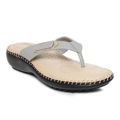 Paragon Solea Plus Women's Wedges Sandals (K6013L-GRY) UK: 7