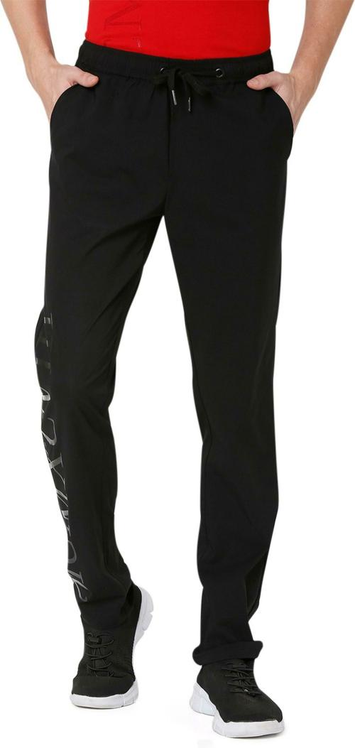Mufti ATHLEISURE SPORT FIT BLACK JOGGERS