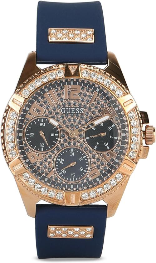 Guess Analog Gold Watch For Women (W1160L3)
