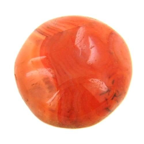 Aurra Stores Certified 5.5 Ct Orange Agate (Hakik) Loose Gemstone