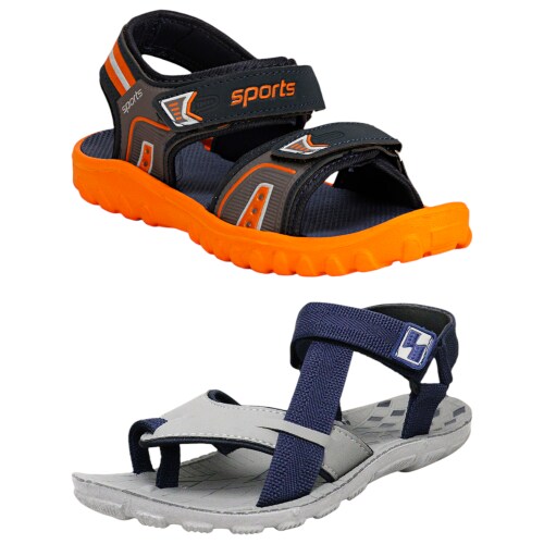 Genial Men's Combo Pack of Sandals