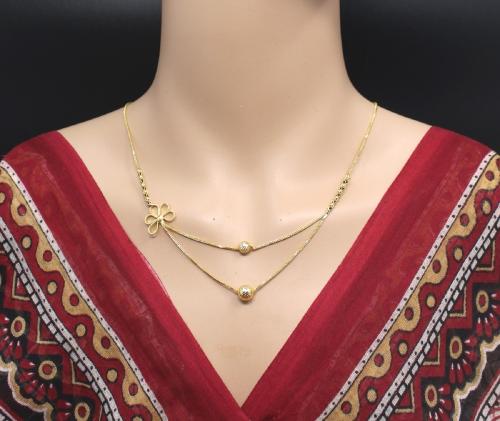 Soni Jewellery GOLD PLATED TRADITIONAL FOR WOMEN Alloy Mangalsutra