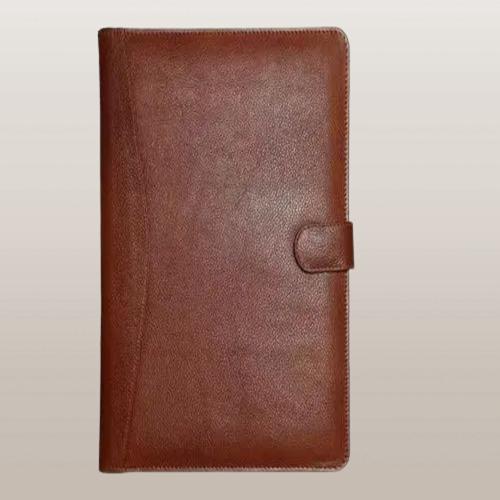 LCORIUM Genuine Leather Document File, Multipurpose Professional Files and Folders, Certificate, Legal Size Documents Holder for Home & Office