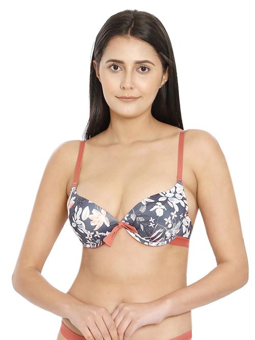 Buy ILRASO MICHELLE PUSH UP BRA PADDED BRA DETACHABLE STRAPS