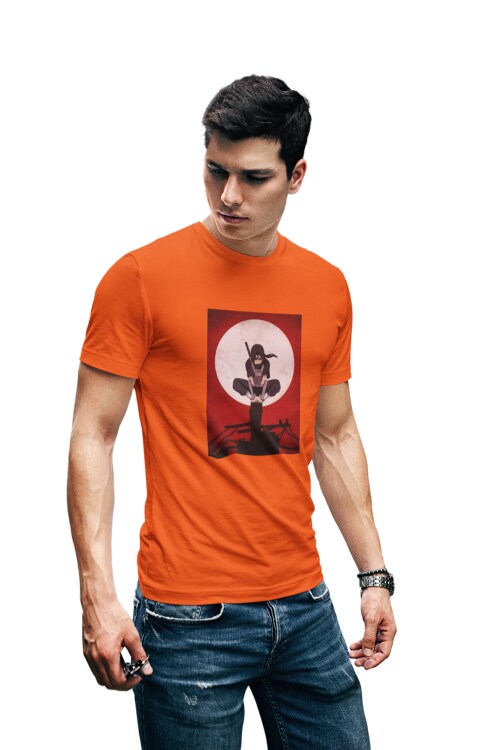 Orange - Large Naruto Uzumaki Naruto T shirt For Men TeesTheDay