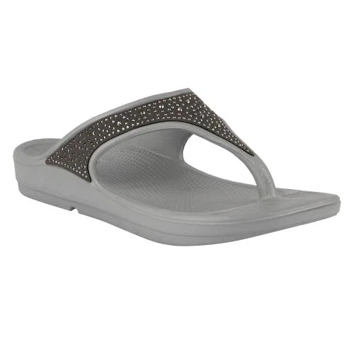 Buy Neoz Grey Flip Flops for Women Online at Best Prices in India