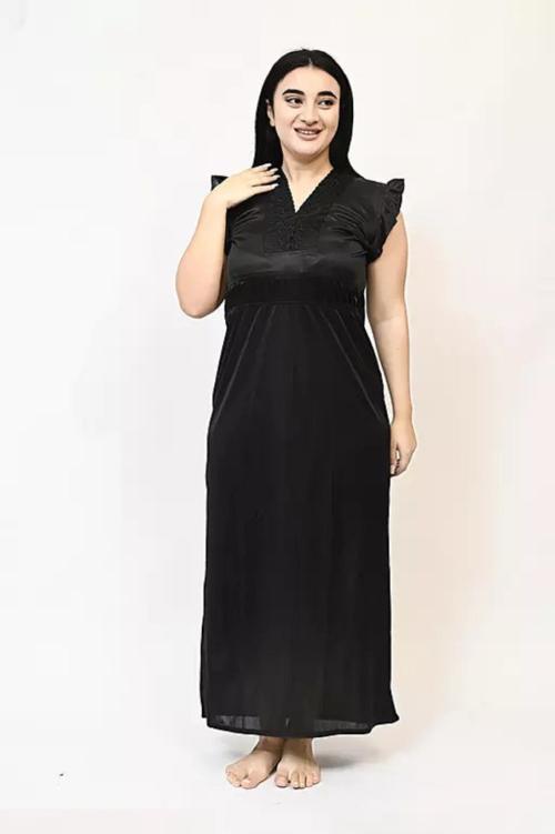 KORIYAN ENTERPRISES PRESENT Nightdress Nightwear Fancy two Piece Satin silky stylish Nighty