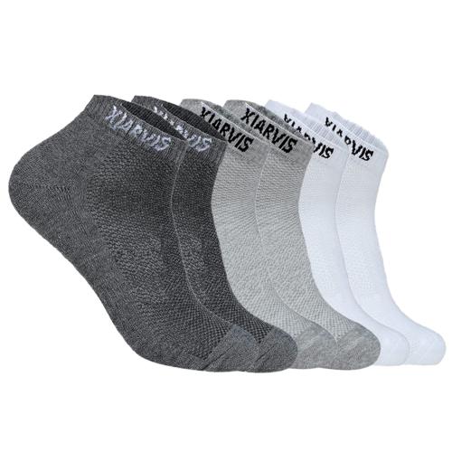 Buy XJARVIS Men's and Women's Combed Cotton Ankle Length Socks - Main Image