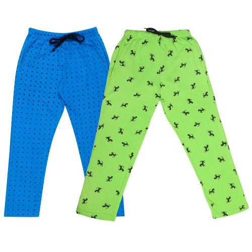 Diaz Track Pant For Boys | Boy's Regular Fit Track Pants Firozi,Neon