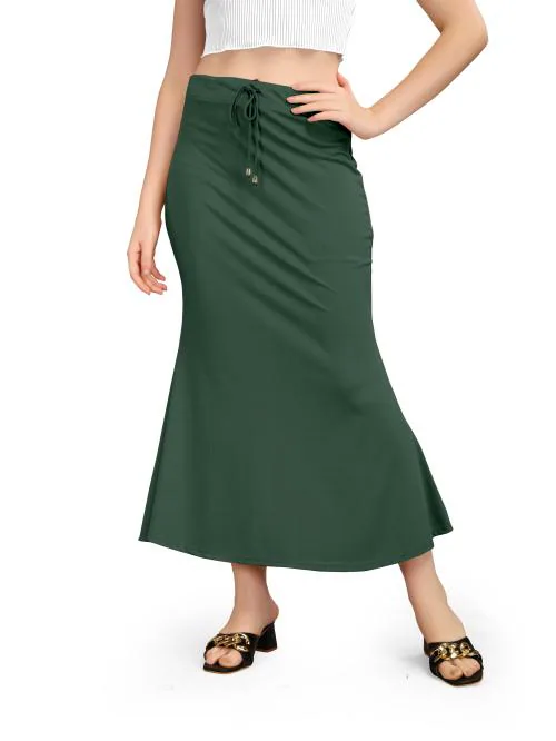 THE DECOR TEX Lycra Saree Shapewear Petticoat for Women, Shapers for Women's Sarees Fish Cut Shapewear