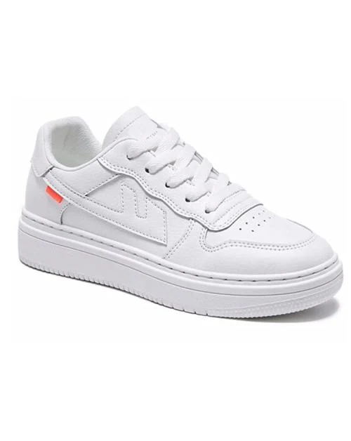 YSCROWD Men's Sneakers Casual Shoes (White)