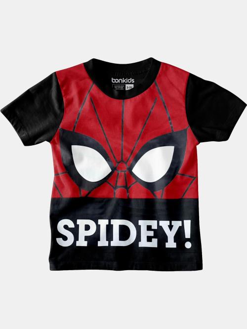 Bonkids Boys Multicolor Cartoon, Superhero Polycotton T Shirt (10-11 Years)