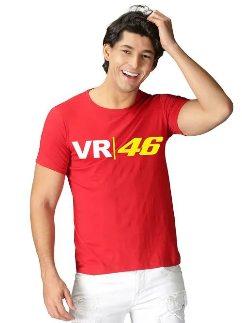 ARRYN Valentino Rossi/Doctor VR 46 Printed Tshirts for Men Stylish Red at Amazon.in
