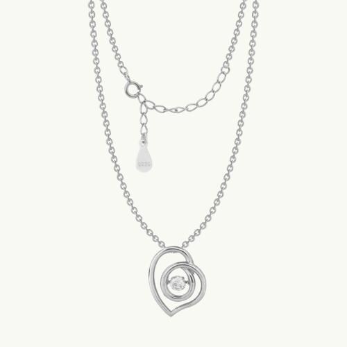 The Infinite Heart Silver Elegant pendent