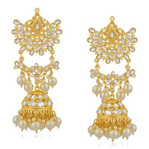 Stefan Gold-Plated Stud Earring (Women)