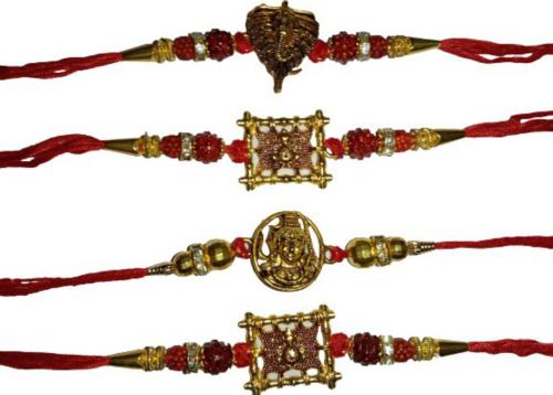 Buy Bhavya Sales Multicolor Rakhi Set For Men And Boys - Mangalam524 ...