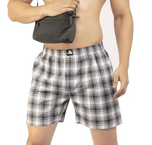 On Loop Cotton Boxers for Men| Innerwear Shorts for Men Brief Undergarments