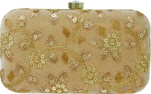 Rapid Costore Velvet Gold Clutch